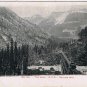 Postcard The Loop CPR Selkirk Mountains British Columbia