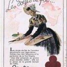 France Postcard Fashion Valisere Les Doigts de Fee Fairy Fingers