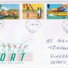 United Kingdom First Day Cover Falkirk Sport 1986