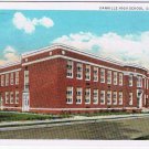 Pennsylvania Postcard Danville High School