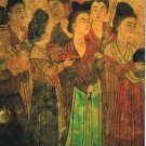 Postcard Mural In The Princess Yongtai Tomb Tang Dynasty China