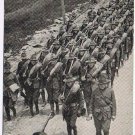 Postcard Engineers On The Hike WWI