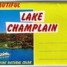 Vermont Souvenir Folder Beautiful Lake Champlain 12 Views