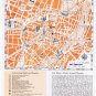 Munich Germany Travel Brochure Map Scandinavian Airlines