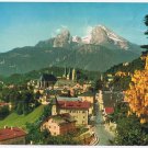 Germany Postcard Berchtesgaden mit Watzmann und Steinernem Meer 6" x 8 1/4"