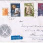 Stamps Hungary Envelope Budapest 100 Years Metric System 1976