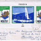 Stamps Art Hungary Envelope Budapest Europa GENF SS 1974