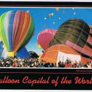 New Mexico Postcard Albuquerque Balloon Capitol of the World