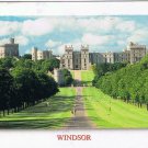 United Kingdom UK Postcard Windsor Castle The Long Walk