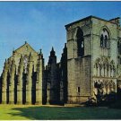 United Kingdom UK Postcard Edinburgh Palace of Holyroodhouse Abbey Church