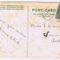 Holiday Postcard Embossed Christmas Greetings Pansies Bamforth Saxony