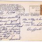 Indiana Postcard Indianopolis De Pew Fountain University Park World War Memorial