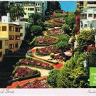 Postcard Lombard Street San Francisco Crookedest Street In The World