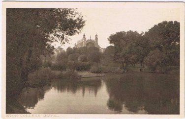 United Kingdom UK Postcard Windsor Eton College Chapel