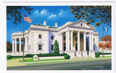 DC Postcard Washington Constitution Hall & Memorial Continental Hall