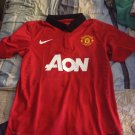 Manchester United 2013-2014 Home Soccer Jersey Shirt Red -Player Version For Men