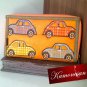 Travel Wallet Handmade Embroidery Passport Holder Organizer w/Shoulder Strap