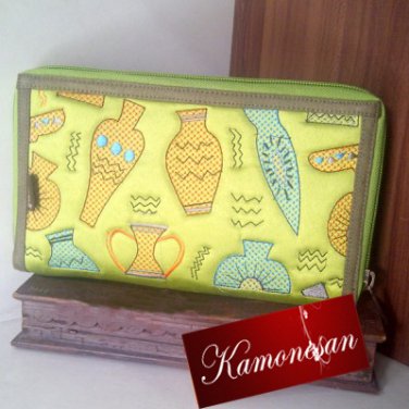 Wallet Organizer Handmade Embroidery Iphone Crossbody Purses W/Shoulder Strap