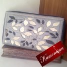 Wedding Clutch Purse Handmade Organizer Wallet Bridesmaid Gift w/ Shoulder Strap