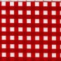 100%Cotton Fabric Per Yard, Woven Gingham,Red & White,44in Wide.