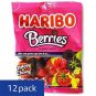 Haribo Gummi Candy, Berries, 5-Ounce Bags (Pack of 12)