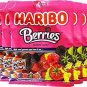 Haribo Gummi Candy, Berries, 5-Ounce Bags (Pack of 12)