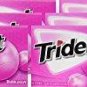 Trident Sugar Free Bubble Gum, 14 ct (Pack of 12)