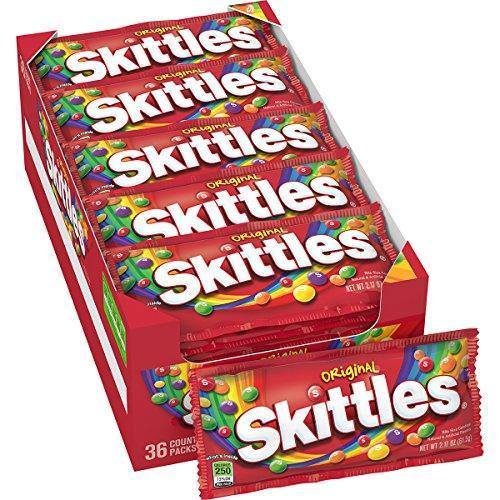 Skittles Original Candy, 2.17 ounce (36 Single Packs)