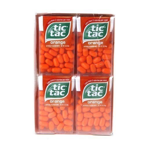 Tic Tac Singles, Orange 12 ea