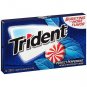 Trident Sugar Free Gum, Peppermint, 12 Pack