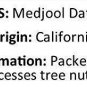 CandyRus Fancy Medjool Dates , 2 Lbs