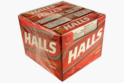 Halls Mentho-Lyptus Cherry 20 &acirc;�� 9 Piece Sticks
