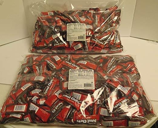Goldenberg Peanut Chews - Bulk bag 225 count (0.3oz pieces)