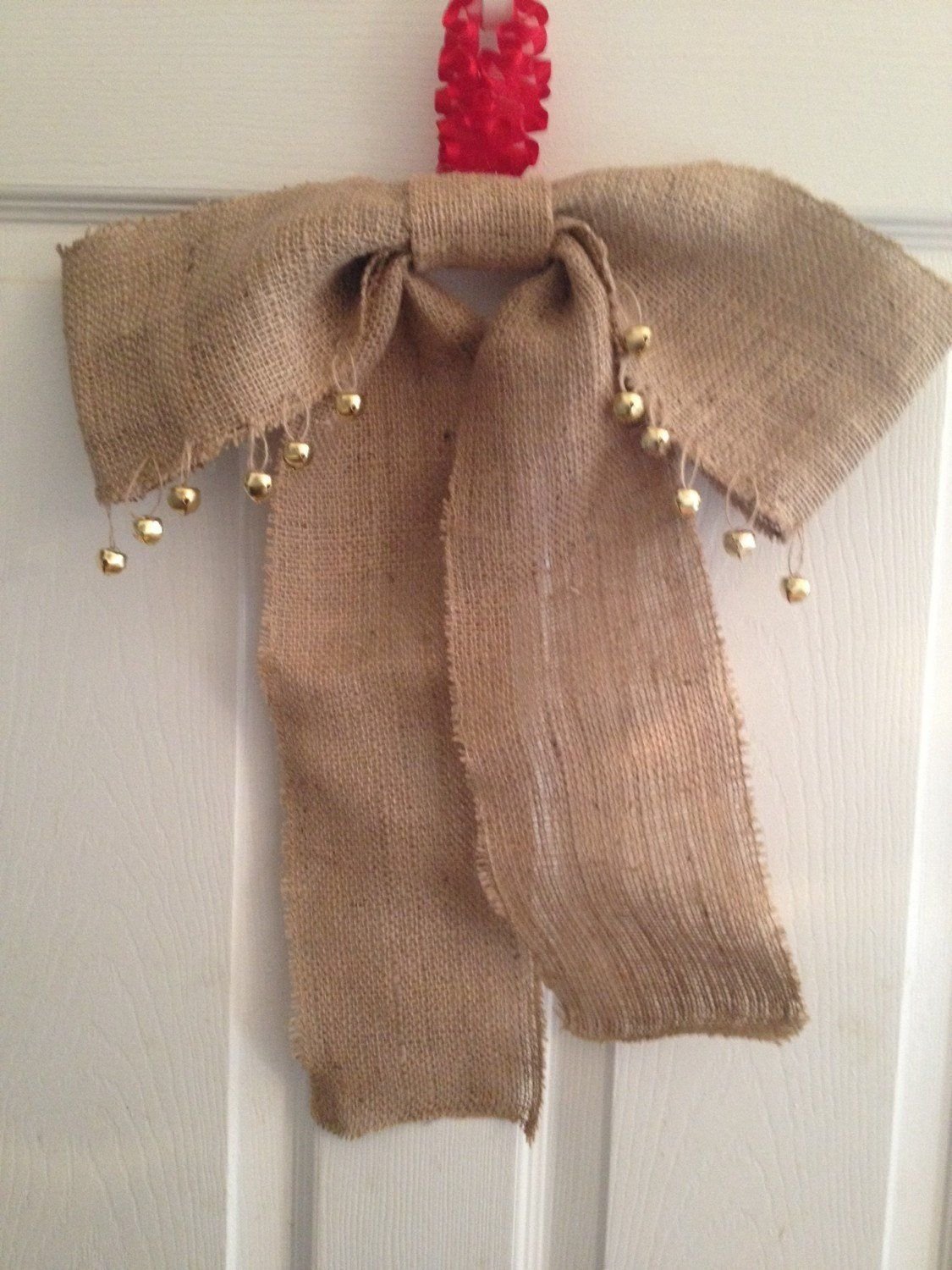 burlap Bow