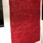 14X20 Red Burlap Placemat