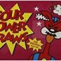 Sour Power Candy Straws, Wild Cherry Candy Straw Packages, 42.3 Ounce