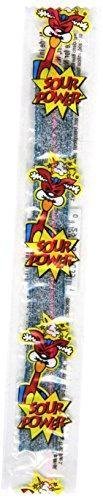 Sour Power Blue Raspberry, Individually Wrapped Belts (Pack of 150)