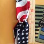 Handmade american flag twisted headband