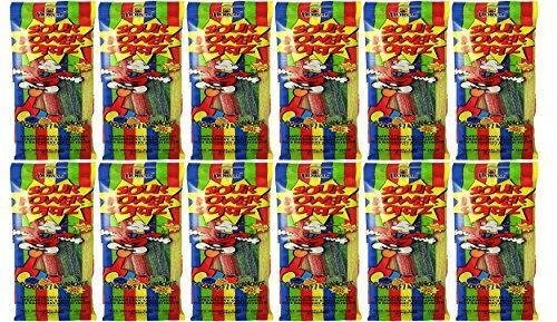 Sour Power Sortz Assorted Individually Wrapped Straws 12-Pack (Sortz Assorted, 1