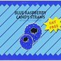 Sour Power Candy Straws, Blue Raspberry, 24-Count