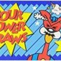 Sour Power Candy Straws, Blue Raspberry, 24-Count