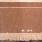 Burlap Vintage style Valance