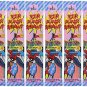 Sour Power Candy Straws, Flavored With Cotton, 6-Pack (Cotton, 6-Pack)