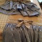 Natural Burlap Runner With your choice of ruffle's color