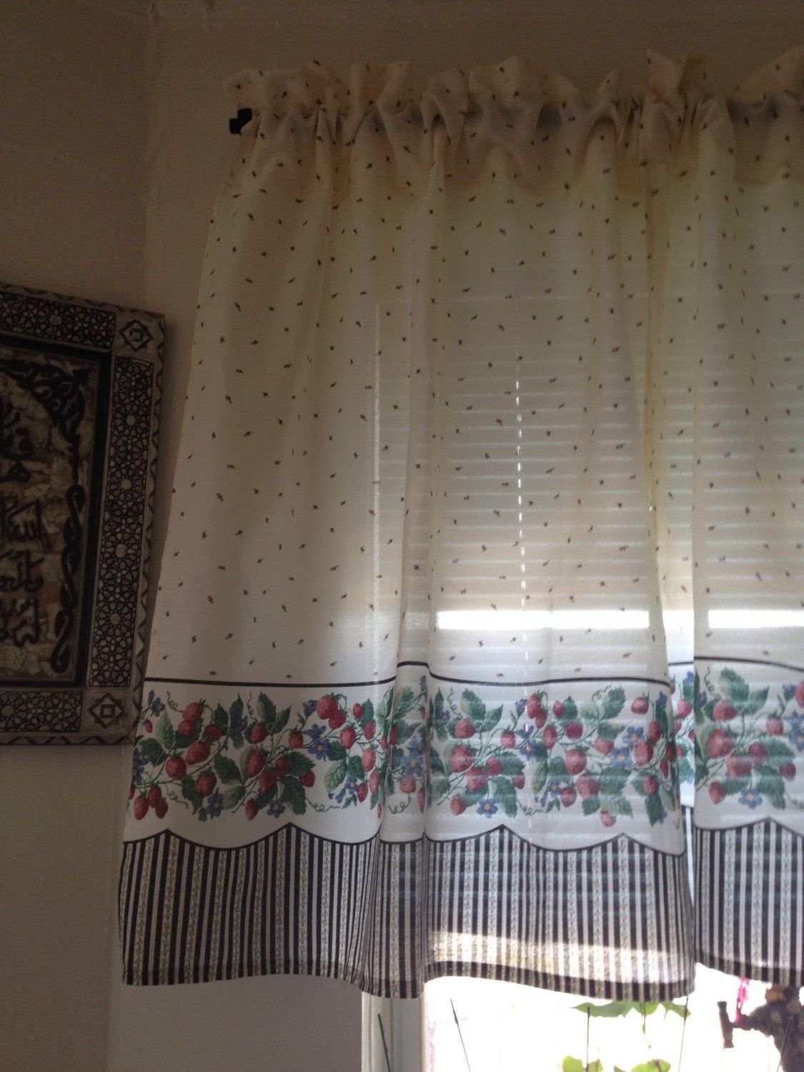 Cafe style curtain