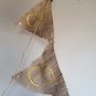 Holidays burlap banner Be Merry Burlap Christmas banner