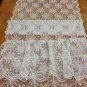 Lace table runner  80 x 24