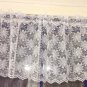 80"X20" Simple, Elegant Lace Valance