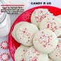CandyRus Peppermint Starlight Mints White Center Individually Wrapped Candy Bul