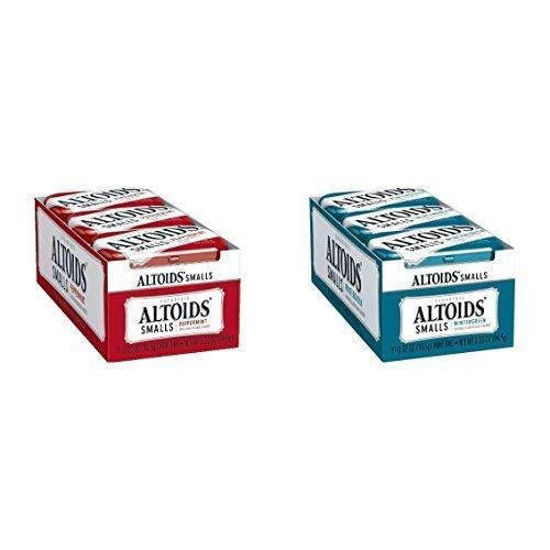 Altoids Smalls Peppermint & Wintergreen Combo Pack 18 Count (9 Of Each)
